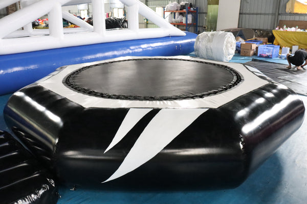 Commercial Giant Inflatable Water Toys Inflatable Floating Water Climbing Slide Combo Inflatable Water Trampoline