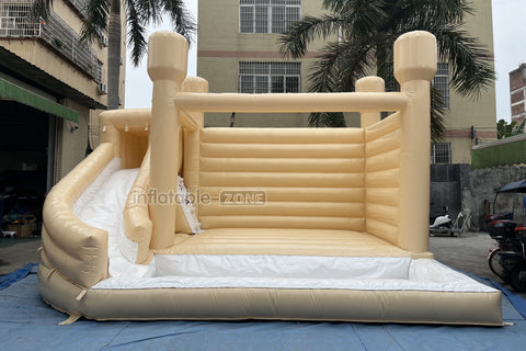 Jumping Castle Water Slide Combo Wedding Bounce House Inflatable Party For Adults And Kids