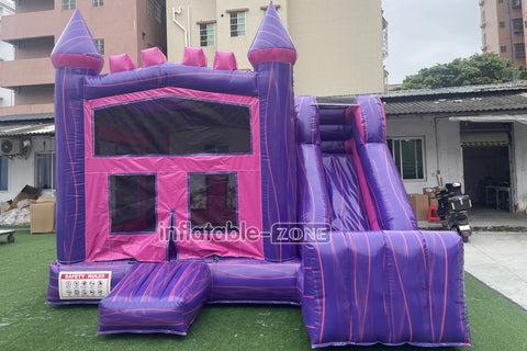Best Outdoor Inflatable Bouncers Jumping Castle With Slide Combo Inflatable Backyard Bounce House
