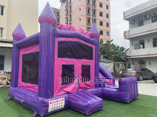 Best Outdoor Inflatable Bouncers Jumping Castle With Slide Combo Inflatable Backyard Bounce House