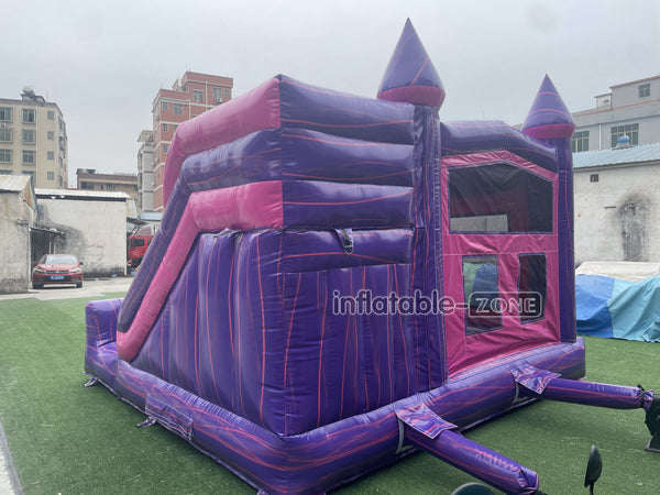 Best Outdoor Inflatable Bouncers Jumping Castle With Slide Combo Inflatable Backyard Bounce House