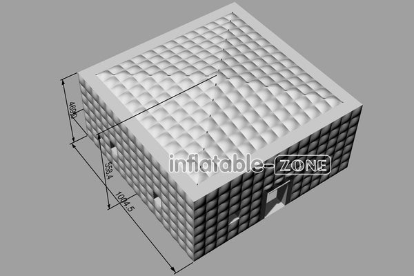 Inflatable-Zone Design Large Inflatable Nightclub Inflatable Party Tent House Inflatable Air Cube Tent Outdoor Events
