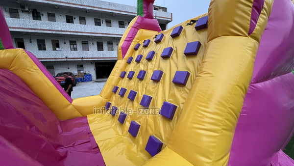 Large Obstacle Course Party Event Energy Challenge Sports Inflatable Obstacle Jumping Castle Bouncer With Slide