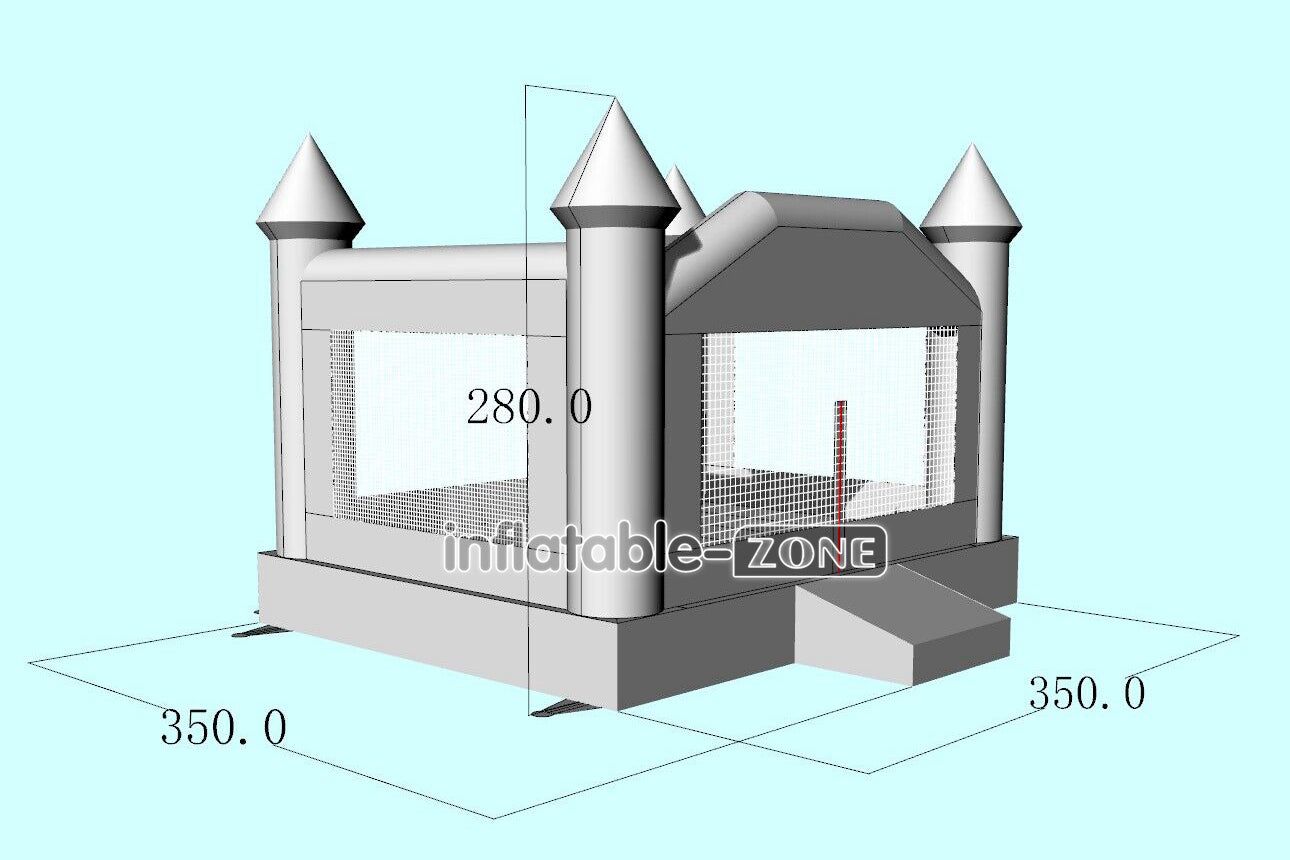 Inflatable-Zone Design Outdoor Bouncy Castle Birthday Party Near Me Mini Bounce House Jump N Fun Inflatables