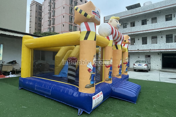 Outdoor Bouncy Castle Playground Mini Worker Jump N Fun Inflatables Bouncer House Party