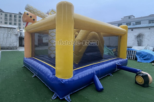 Outdoor Bouncy Castle Playground Mini Worker Jump N Fun Inflatables Bouncer House Party