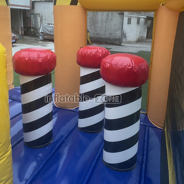 Outdoor Bouncy Castle Playground Mini Worker Jump N Fun Inflatables Bouncer House Party