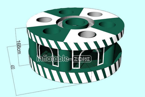 Inflatable-Zone Design Commercial Outdoor Inflatable Human Whack A Mole Fun Inflatable Interactive Games For Events Party