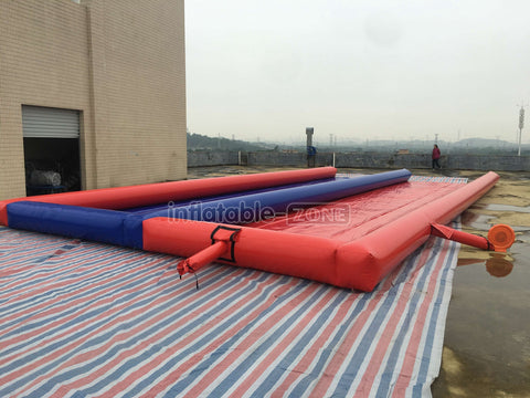 Inflatable Zorb Track Zorb Ball Race Track Human Hamster Ball Track