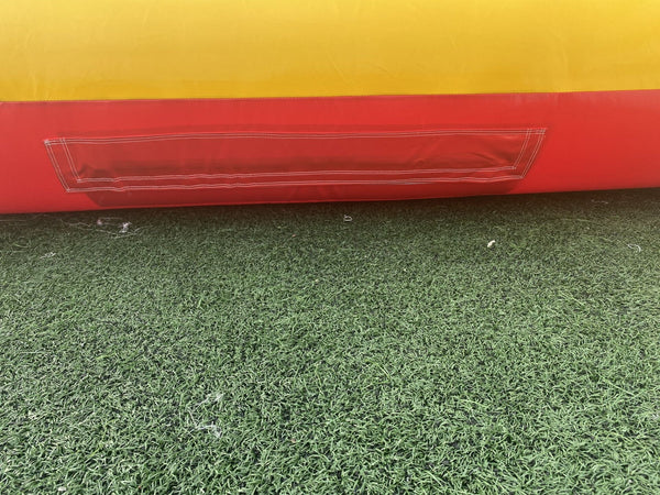 Inflatable Football Arena Pitch, Inflatable Soccer Arena Field With Abstacle