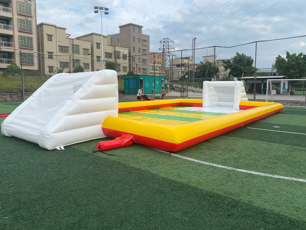 Inflatable Soccer Field Game, Football Arena