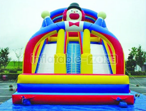 Nflatable Dry Slide,Used Park Slide,Dual Lanes Blow Up Dry Slide