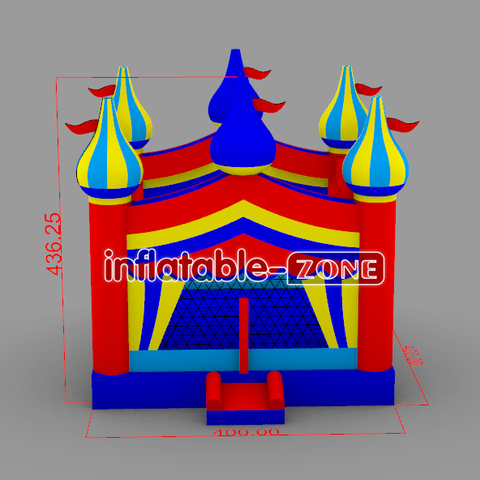 Inflatable-Zone Design Royal Castle Bounce House Wedding Jumping For Parties Near Me