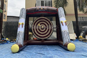 Single Inflatable Axe Throwing Sport Game Athletic Target Shoot Throw Toss Dart Backyard Fun