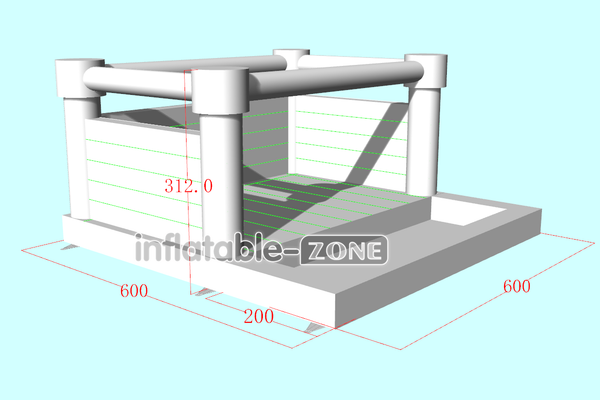 Inflatable-Zone Design White Wedding Bouncy Castle Jumper Inflatable Bounce House With Ball Pool Pit
