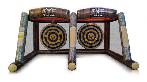 Challenge Sport Game Inflatable Double Axe Throwing Game