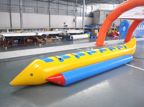 Excellent Flying Fish Banana Inflatable Boat Floating Water Game