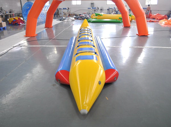 Excellent Flying Fish Banana Inflatable Boat Floating Water Game