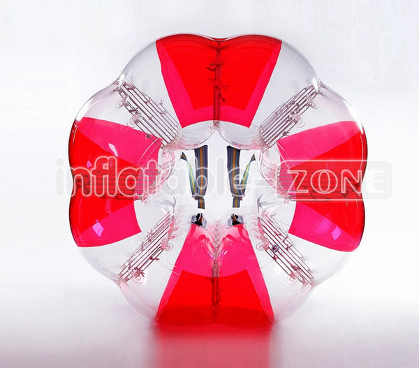 1.5M Buble Foot,Bubble Ball Game,Bumper Soccer-Red Flower