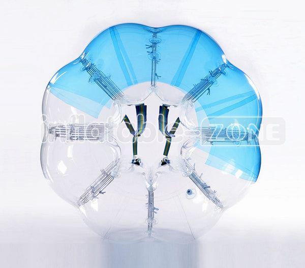 1.5M Bubble Soccer Mieten,Human Inflatable Bumper Bubble Balls-Half Blue