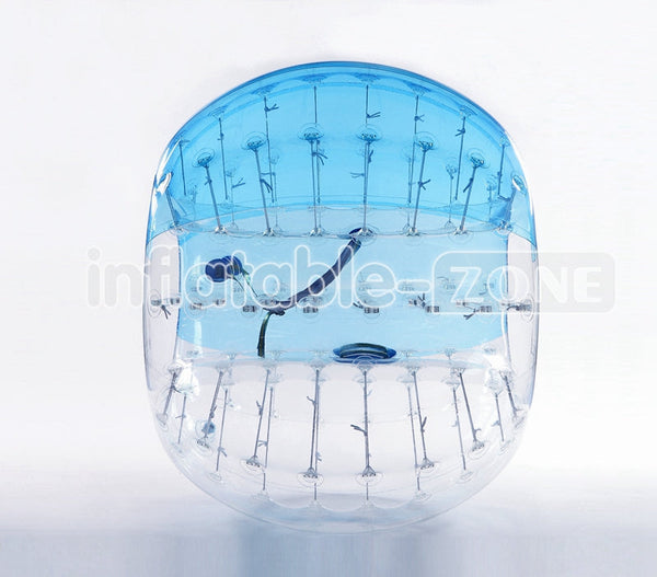 1.5M Bubble Soccer Mieten,Human Inflatable Bumper Bubble Balls-Half Blue
