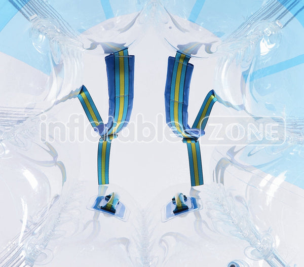 1.5M Bubble Soccer Mieten,Human Inflatable Bumper Bubble Balls-Half Blue