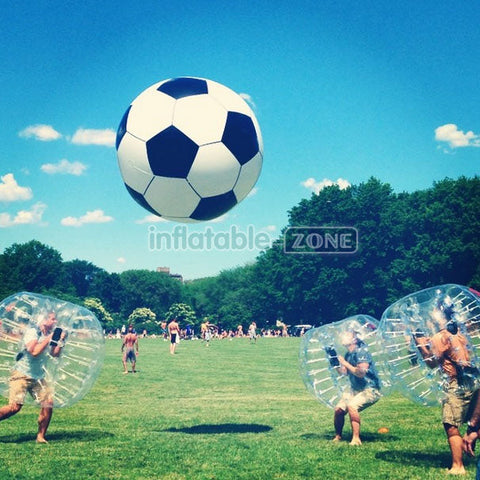 10 Pcs 1.5M Dia Bubble Soccer,1 Big Bubble Ball, 1 Air Pump