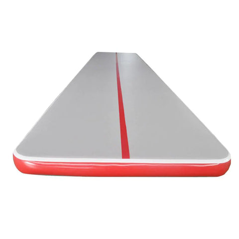 Red Gray Air Gymnastics Track Air Tumble Track