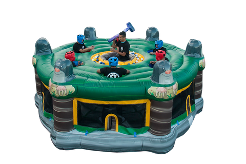 Full Printing Giant Inflatable Whack A Mole Game Life Size Wack A Mole Inflatable Human Whack A Mole
