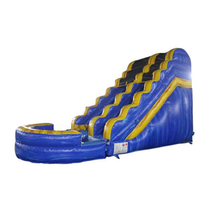 Backyard Blast Water Slide Commercial Fun Bounces Inflatable Waterslide Blow Up Slide And Pool