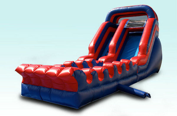 Outdoor Games Kids Inflatable Water Slide 0.55mm PVC Tarpaulin For Commercial Events
