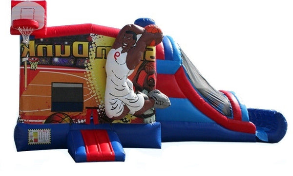 Basketball Shot Inflatable Fun Park  Bounce , Sports Games Fun Bounce House