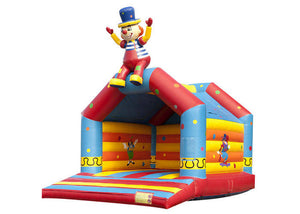 Clown Commercial Grade Bounce House , Funny Cartoon Toddler Bouncy Castle