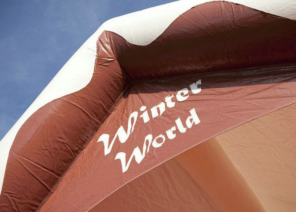Christmas Inflatable Bouncy Castle , Outdoor Games Blow Up Jump House 5.2 * 4 * 4.5m