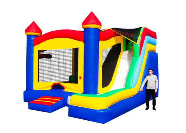 Bounceland Ultimate Combo Bounce House , Amusement Park Kids Inflatable Jumper