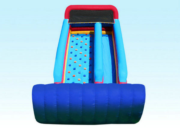35 Feet Entertainment Large Blow Up Slide , Toddler Inflatable Water Side