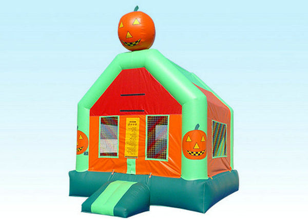 Funny Cartoon Halloween Inflatable Bounce House / Toddler Bouncy Castle