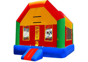 Rainbow Outdoor Playground Inflatable Bounce House  With 6 years Warranty