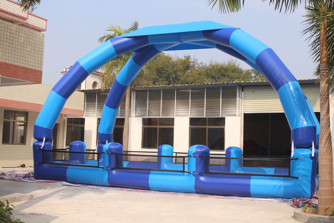 Giant Airtight Arch Tent / Inflatable Pool Tent For Outdoor Water Games