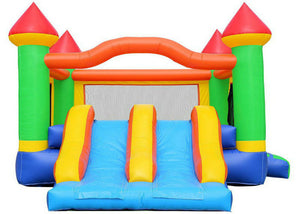 Commercial Inflatable Bouncer Combo / 0.55mm PVC Kids Bouncy Castle