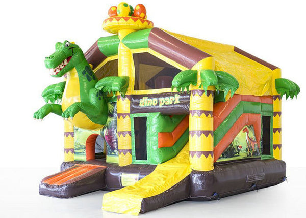 Commercial Grade 0.55mm PVC Tarpaulins Inflatable Bouncer Combo For Children OEM ODM