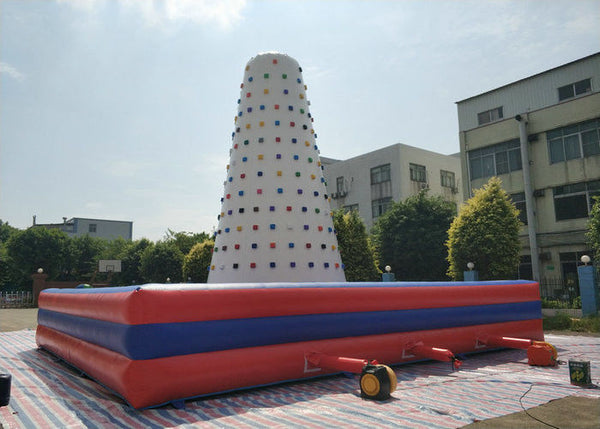 Flying Spider - Man Inflatable Rock Climbing Wall 0.55mm PVC Tarpaulins Material