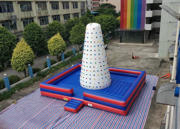 Flying Spider - Man Inflatable Rock Climbing Wall 0.55mm PVC Tarpaulins Material
