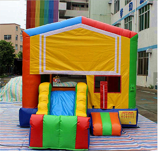 Lyons toys Yellow PVC Hot sale inflatable castle bouncy castle for baby