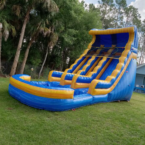 Waterslide Inflatable Lake Slide Backyard Blast Water Pool Big Tall Little Jumper