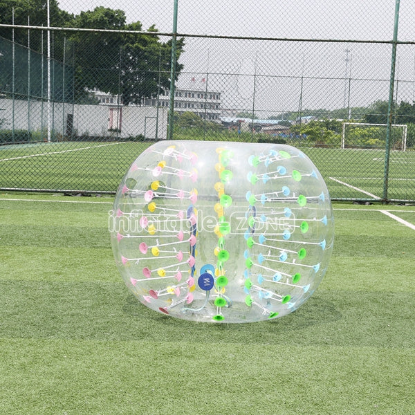 Beautiful Colorful Dot Bubble Football Suits Prix, Bubble Football Comprar
