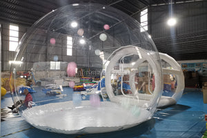 Giant Inflatable Bubble House Tent Dome Waterproof Transparent For Home Party