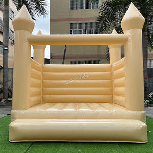 New Color Peach Bounce House Castle