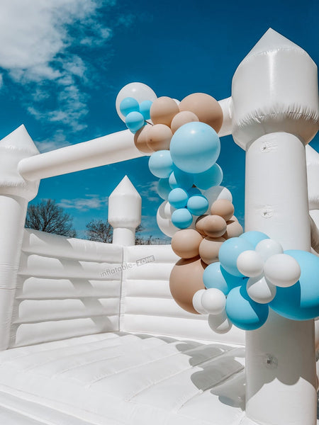 White Bounce House, Romantic White Bouncy Castle