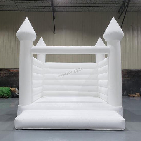 White Bounce House, White Wedding Bouncy Castle